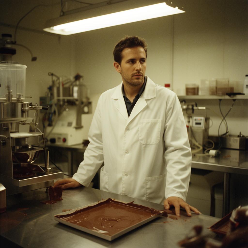 The founder at the R&D bench